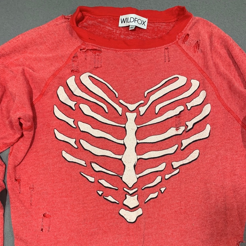 Wildfox long sleeve sweatshirt